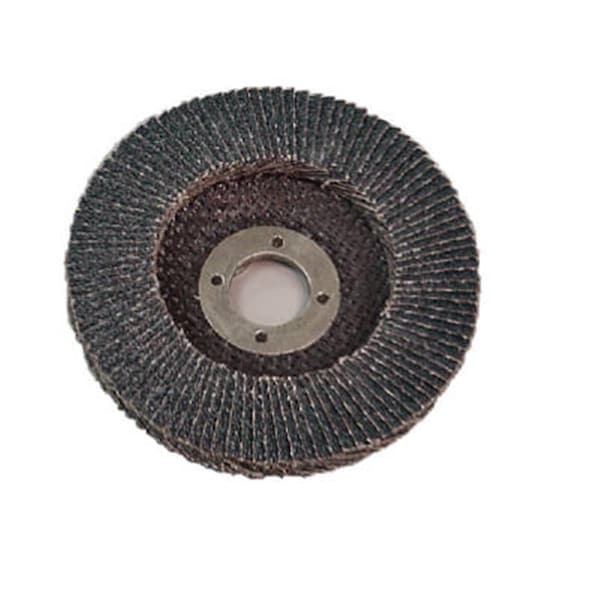 Virginia Abrasives 427-43060Z 4.5 x 0.62-11 in. 60 Grit Zirconia Flap Disc 611766 - main